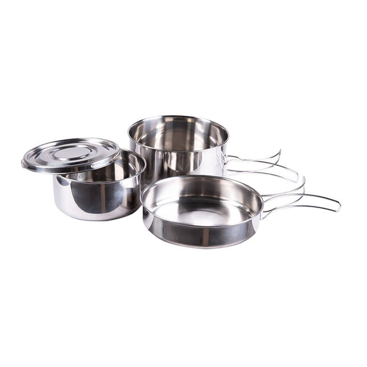 MIL-TEC® stainless steel 4-piece dinnerware set