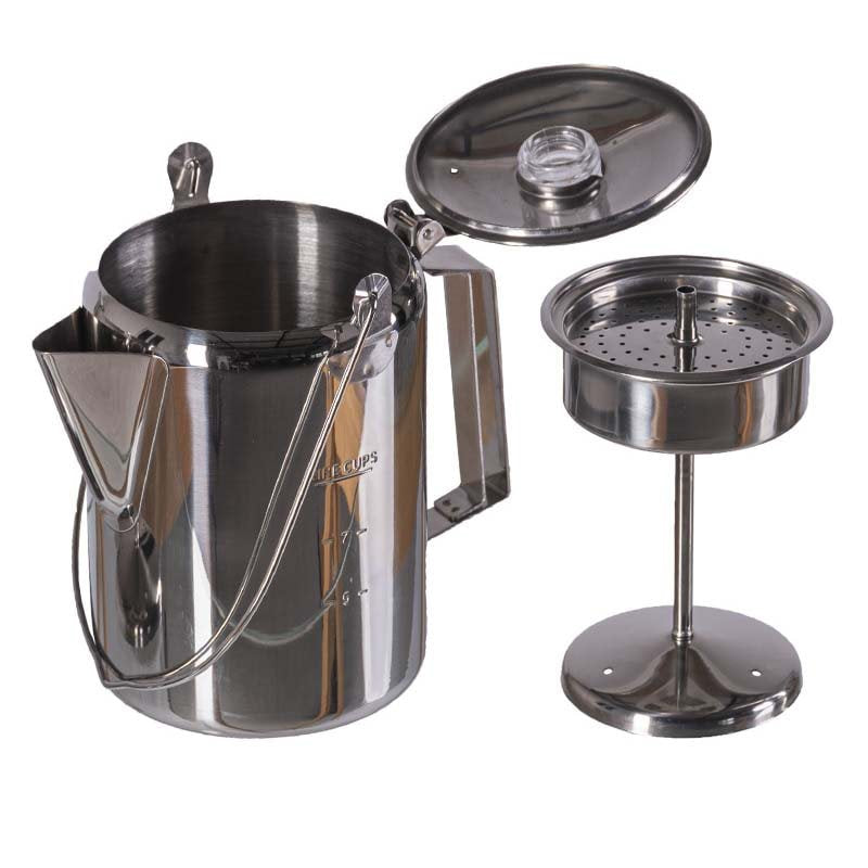 MIL-TEC® coffee Pot with Percolator 9 cups