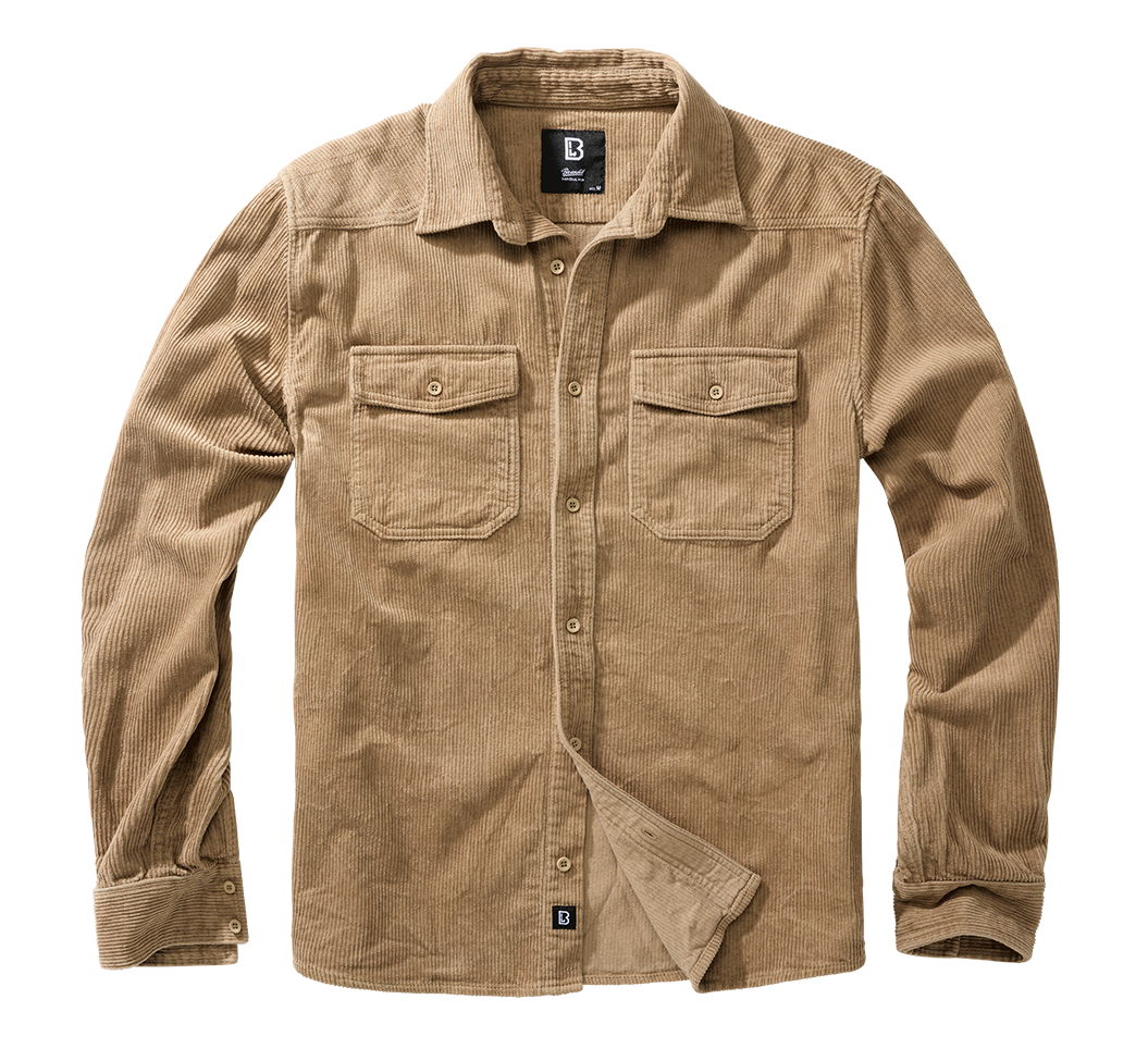 CORDUROY CLASSIC SHIRT LONG SLEEVE