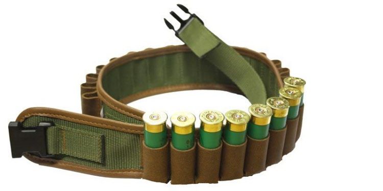 Bisley Cartridge Belt Green Canvas 12G