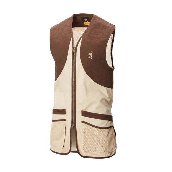 BROWNING SHOOTING VEST, CLASSIC, BEIGE